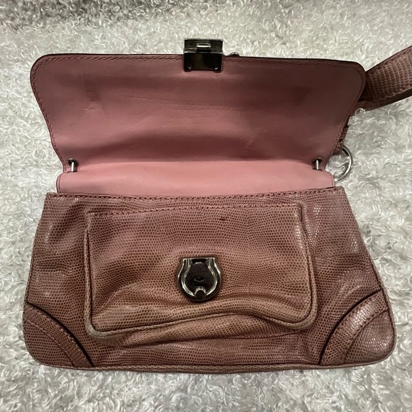 BURBERRY LONDON Lizard Mini Nova Check Shoulder Bag - Picture 11 of 15
